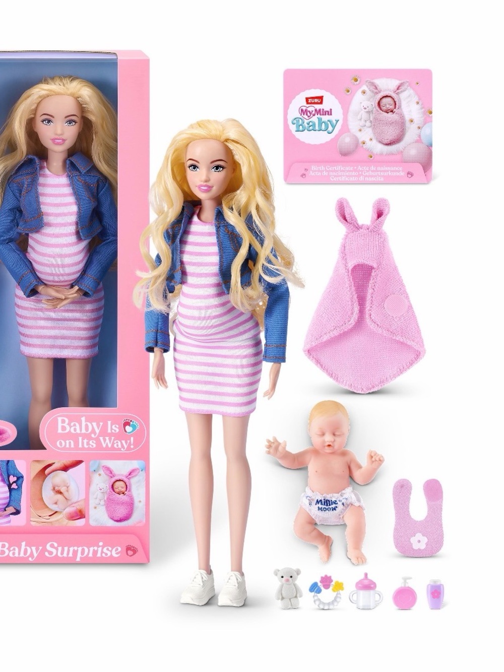 Zuru my mini baby Mom & baby surprise NWT unopened